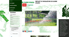Desktop Screenshot of irrigazionidegobbi.it